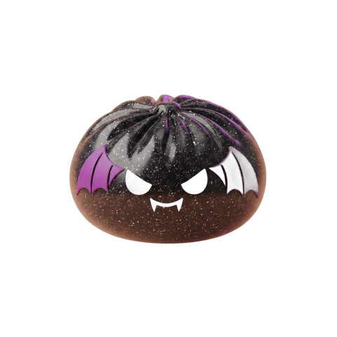 Squishy Dumpling Chauve-Souris Halloween Glitter beim Drücken, weiches Material