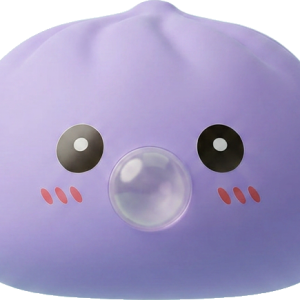 Big Dumpling Squishy Ozeanblau beim Drücken, weiches Material