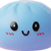 Dumpling Squishy Ozeanblau beim Drücken, weiches Material