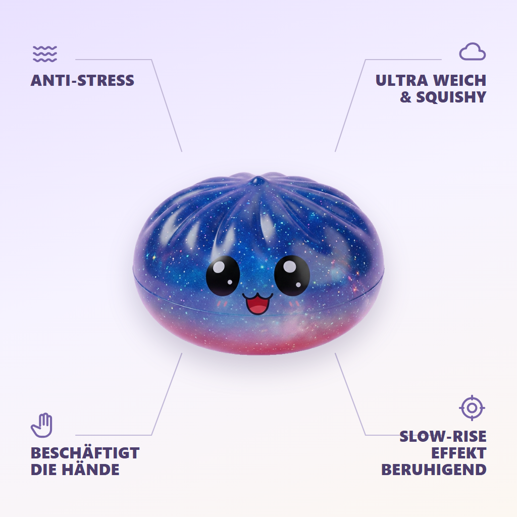 Mystery Dumpling Squishy Charmant Überraschung — seine Vorteile