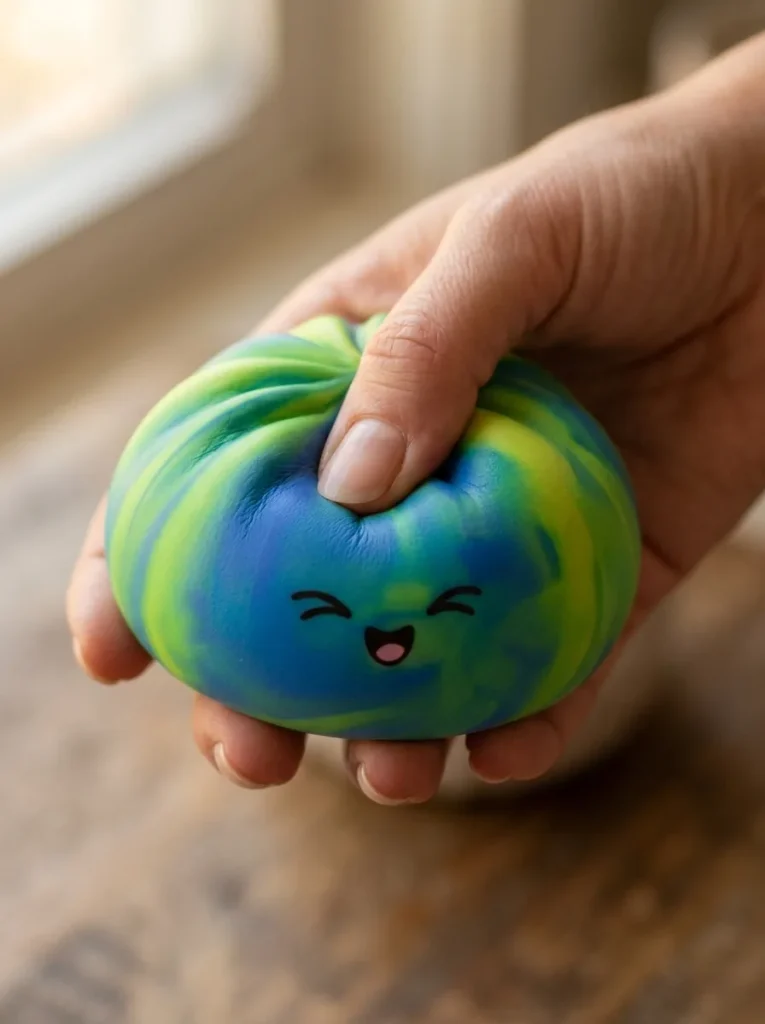 Rainbow Dumpling Squishy Regenbogen-Mystery beim Drücken