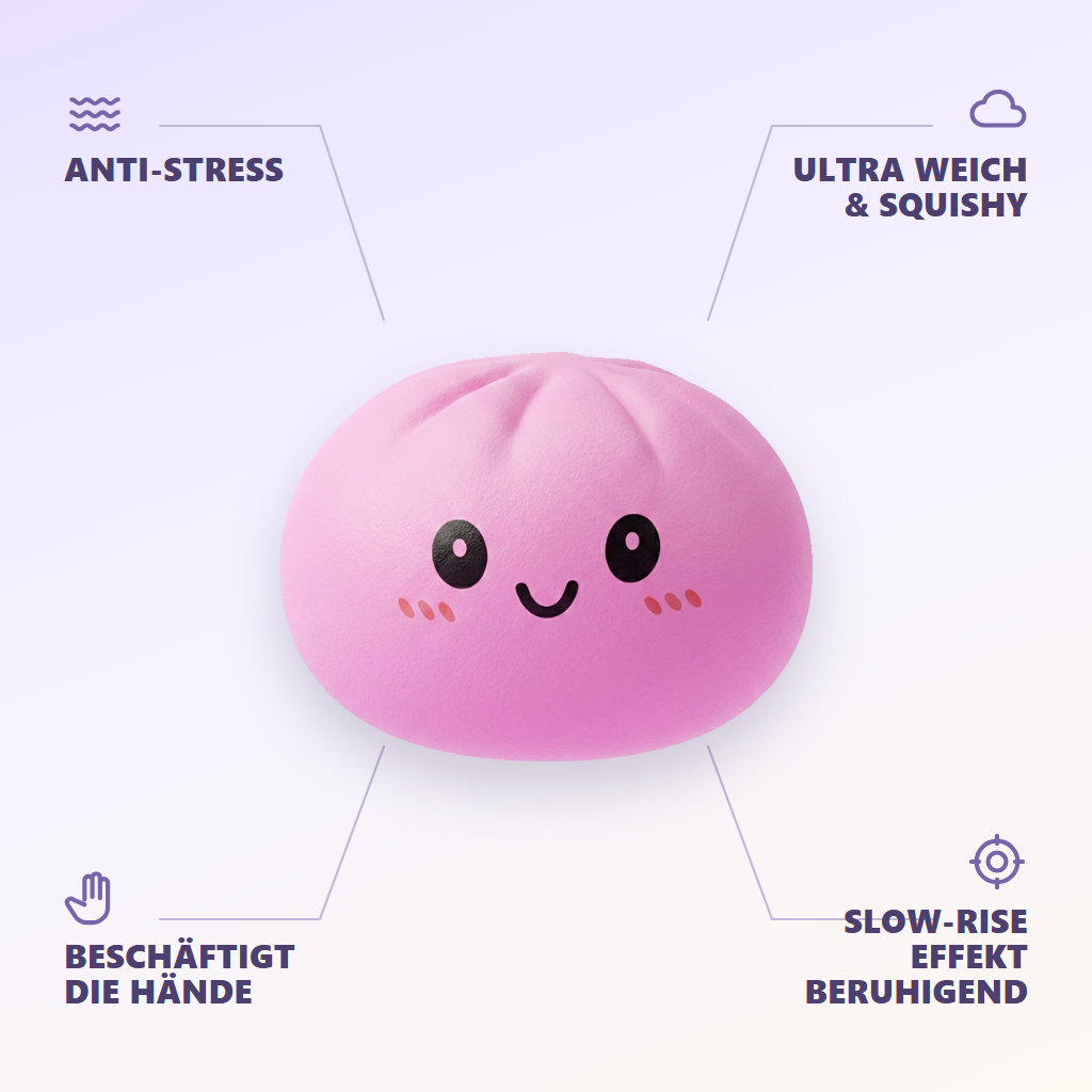 Squishy Dumpling Mystery Box Überraschung — seine Vorteile