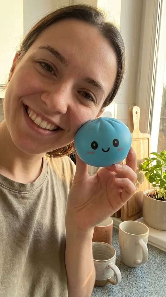 Squishy Dumpling Mystery Box Überraschung im Alltag
