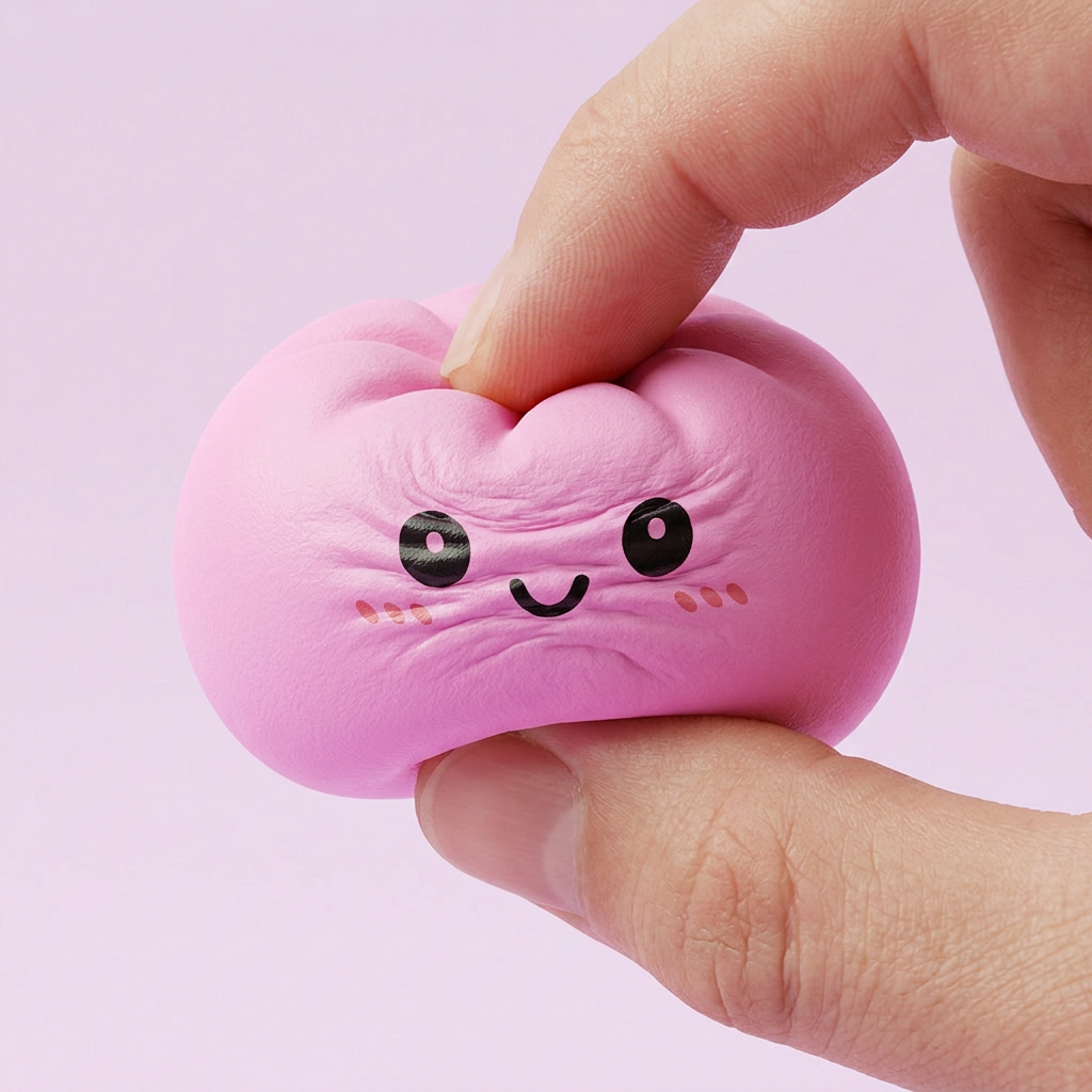 Squishy Dumpling Mystery Box Überraschung beim Drücken, weiches Material