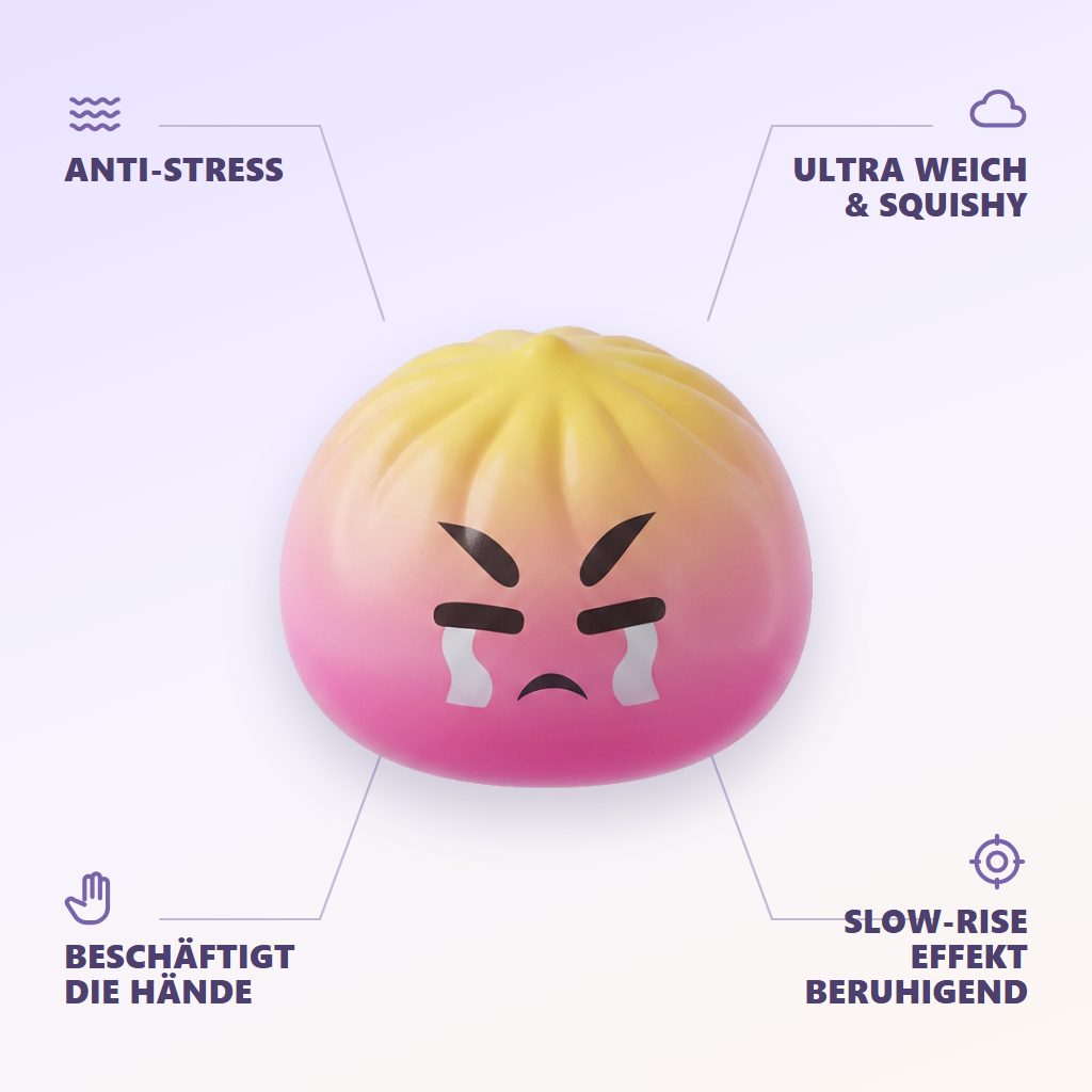 Dumpling Squishy Mystery Bun Überraschung — seine Vorteile