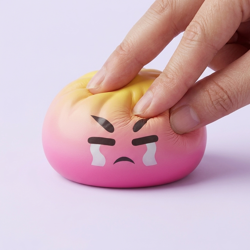 Dumpling Squishy Mystery Bun Überraschung beim Drücken, weiches Material