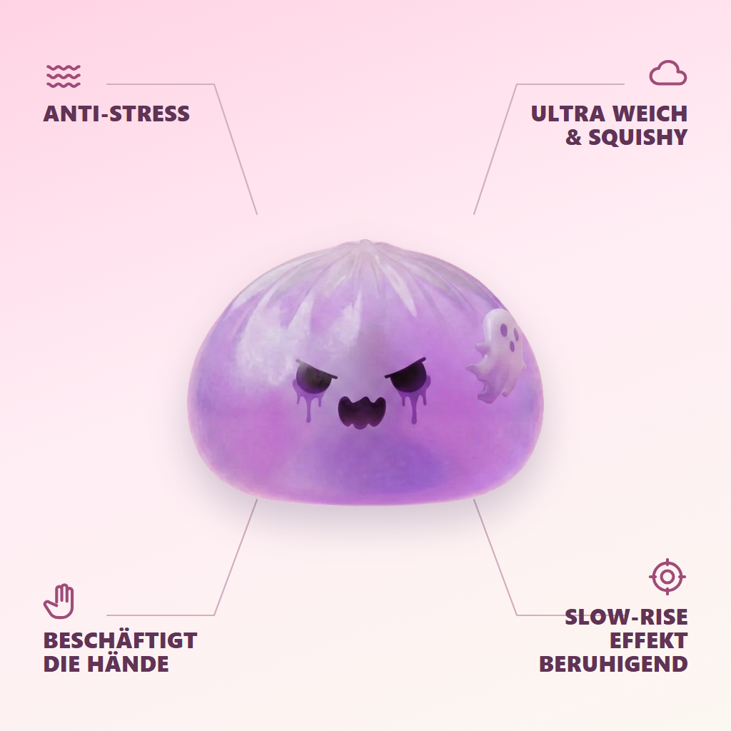 Squishy Dumpling Geist Boo — seine Vorteile
