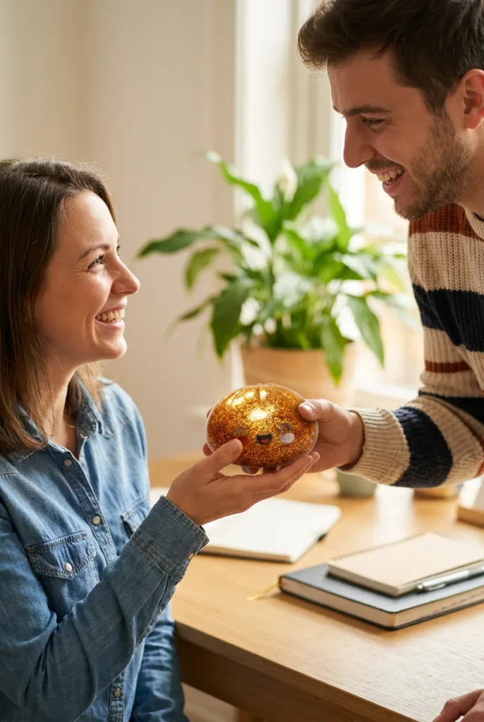 Dumpling Squishy Glitter Or Gold – Einzigartiges Schatzstück als Geschenkidee