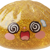 Gold Dumpling Squishy Glücksbringer beim Drücken, weiches Material