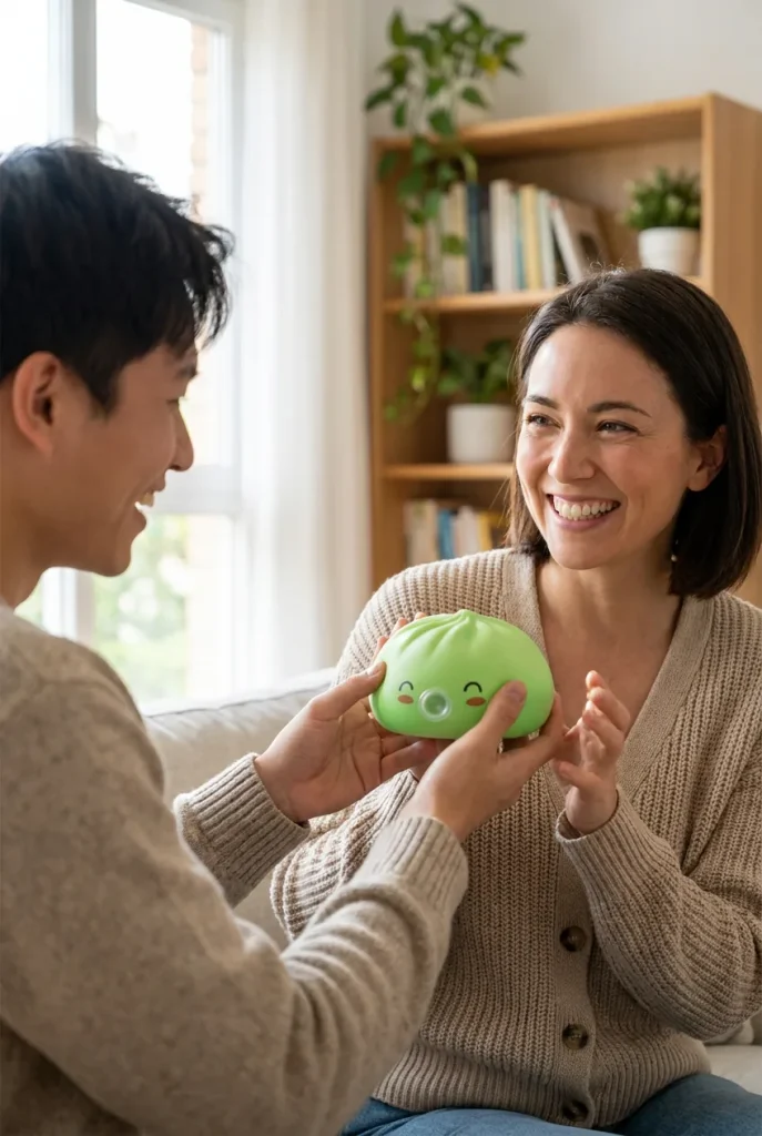 Dumpling Squishy Matcha Grün Rare Blow als Geschenkidee