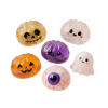 Dumpling Squishy Halloween Set mit 5 Motiven beim Drücken, weiches Material