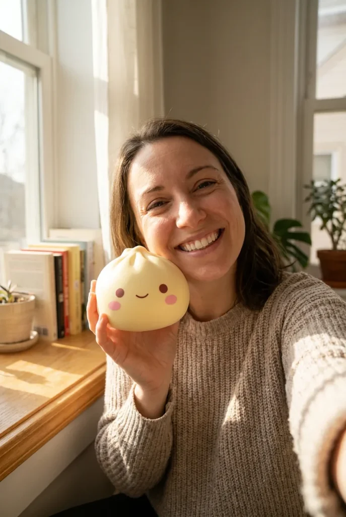 Dumpling Squishy Blind Box Set – 12x Mystery Kawaii im Alltag
