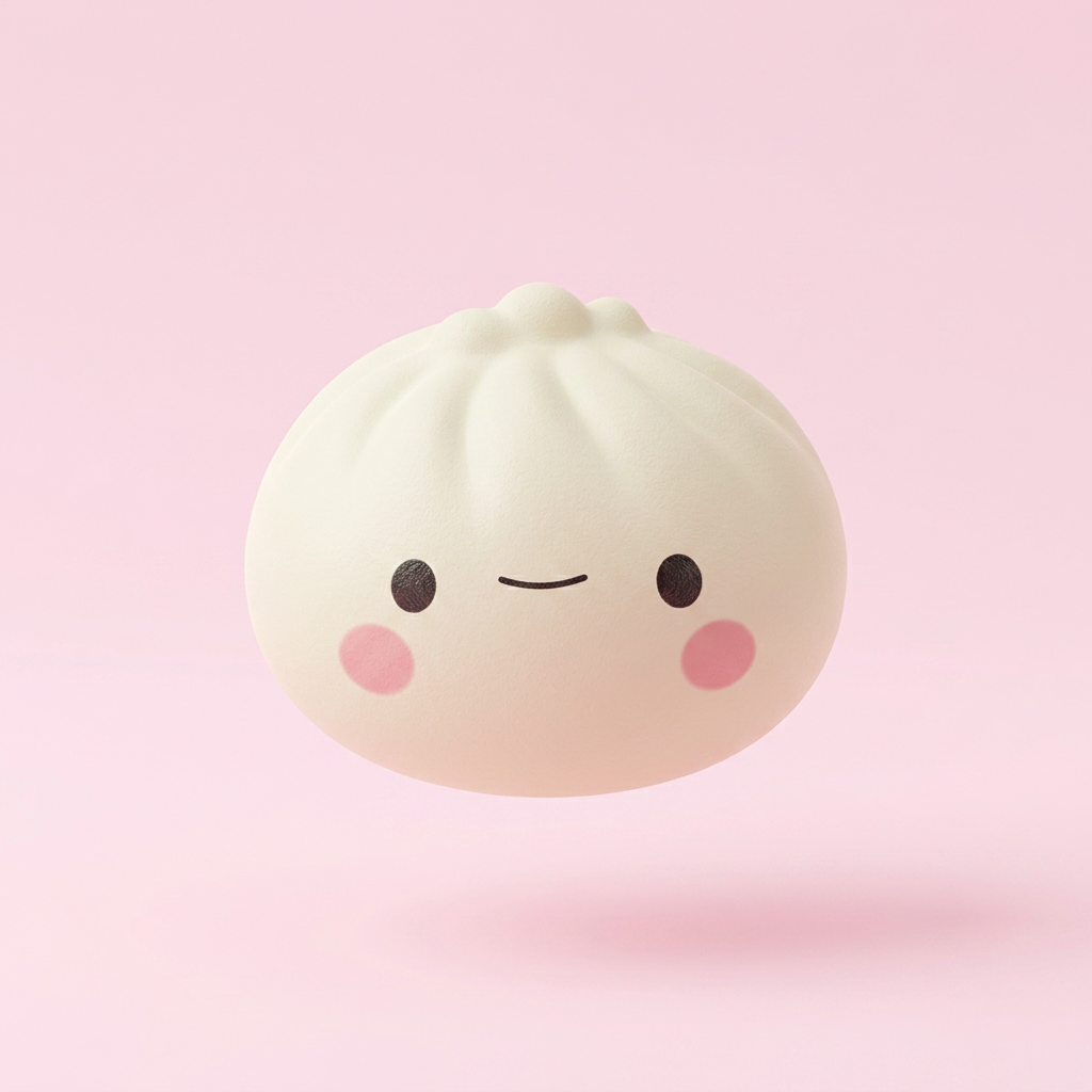 Dumpling Squishy Blind Box Set – 12x Mystery Kawaii beim Drücken, weiches Material