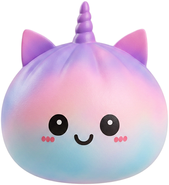 Jumbo Dumpling Squishy Einhorn Regenbogen Mystery beim Drücken, weiches Material