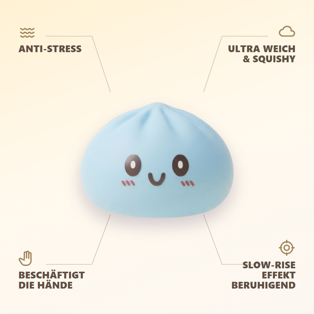 Squishy Dumpling Blue Giant Jumbo — seine Vorteile