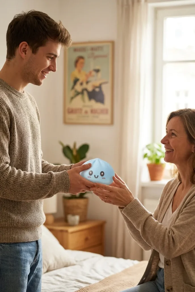 Squishy Dumpling Blue Giant Jumbo als Geschenkidee