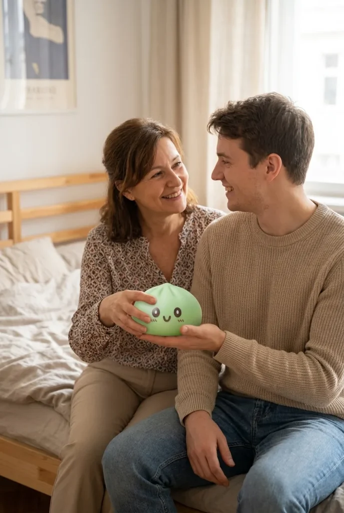 Green Dumpling Squishy Jumbo XXL als Geschenkidee