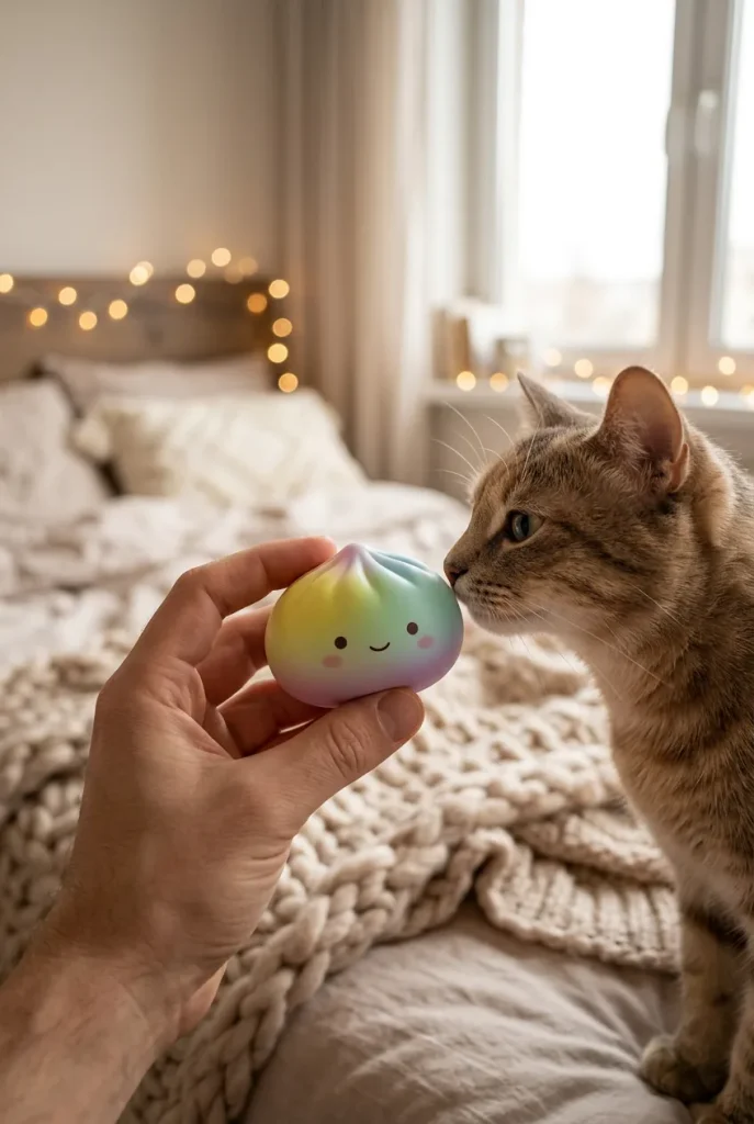 Dumpling Squishy Blind Box Mini – 24er Mystery Set mit einem Kuscheltier
