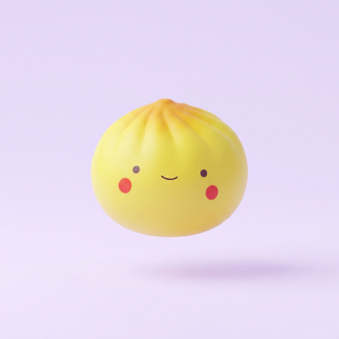 Dumpling Squishy Blind Box Mini – 24er Mystery Set beim Drücken, weiches Material