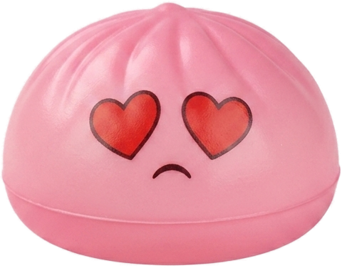 Mini Dumpling Squishy Kawaii Mystery-Set beim Drücken, weiches Material