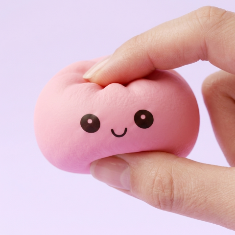 Mini Dumplings Squishy Mystery Überraschung beim Drücken, weiches Material