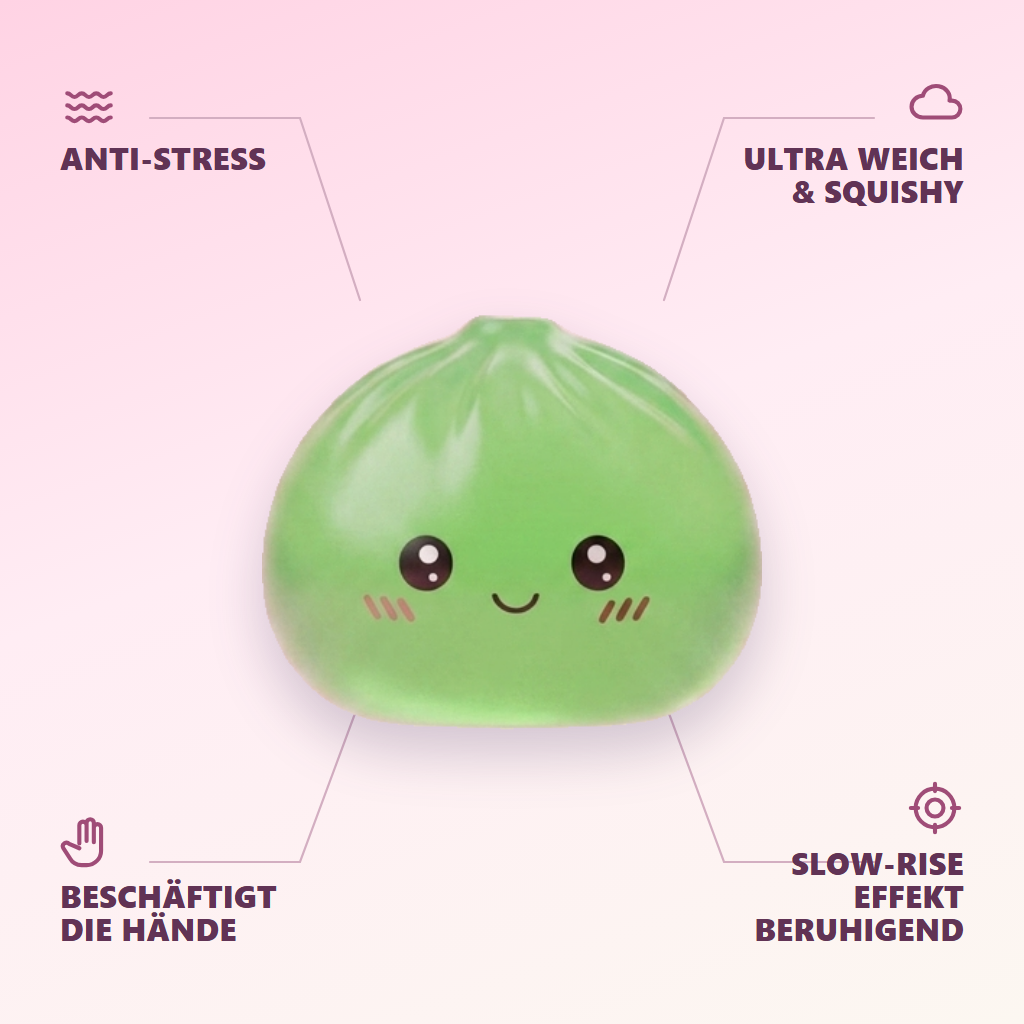 Mini Dumpling Squishy Zucker-Set — seine Vorteile