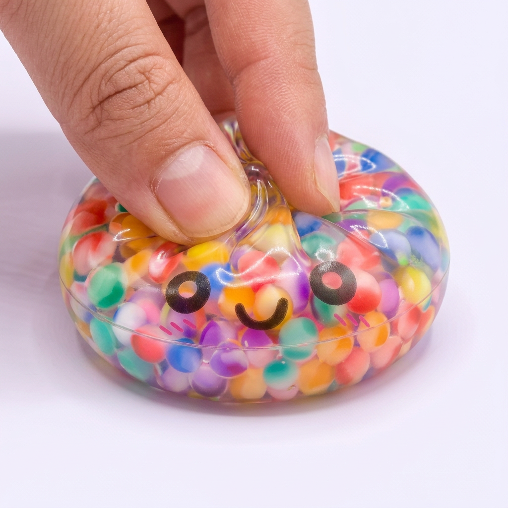 Mystery Dumpling Squishy Bubble Sanft — slow-rise Effekt, der Schaum federt langsam zurück