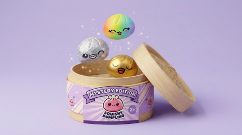 Rare Dumpling Squishy Mystery Sammleredition beim Drücken, weiches Material