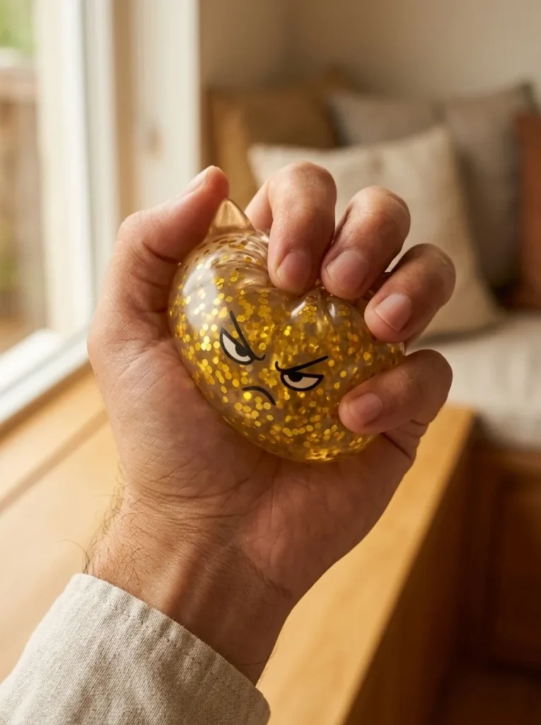 Glitter Dumpling Squishy Rare Einhorn-Zauber beim Drücken