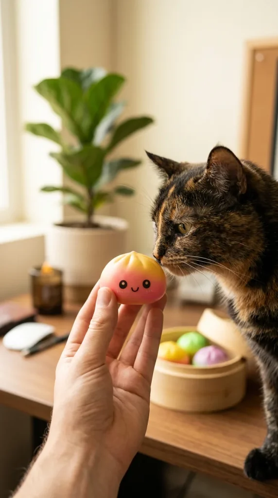 Dumpling Squishy Ombre Mystery Fade – Farbverlauf mit einem Kuscheltier