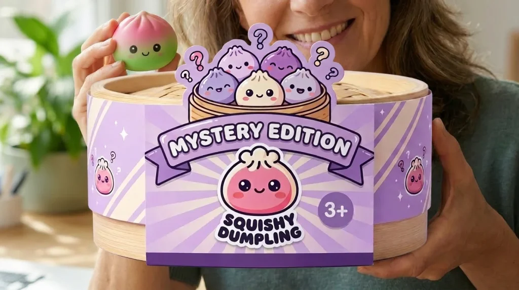 Dumpling Squishy Ombre Mystery Fade – Farbverlauf mit seiner Box