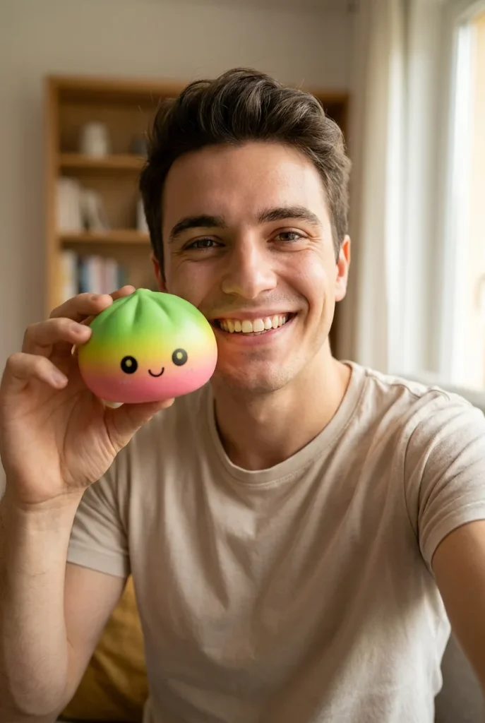 Dumpling Squishy Ombre Mystery Fade – Farbverlauf im Alltag