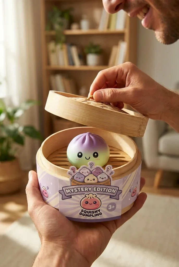 Dumpling Squishy Ombre Mystery Fade – Farbverlauf beim Auspacken