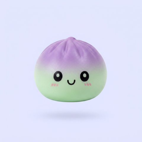 Dumpling Squishy Ombre Mystery Fade – Farbverlauf beim Drücken, weiches Material