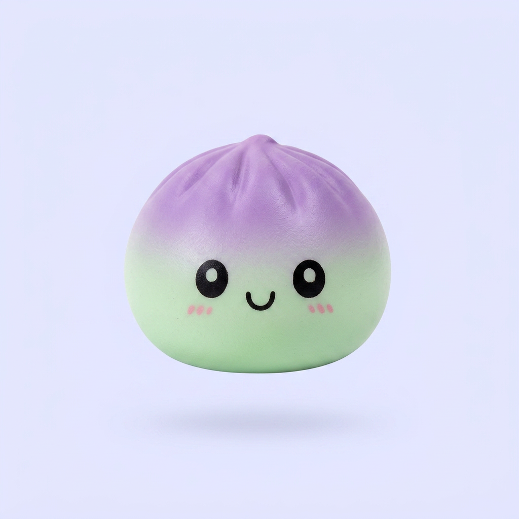 Dumpling Squishy Ombre Mystery Fade – Farbverlauf beim Drücken, weiches Material