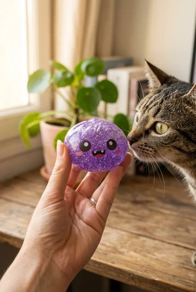 Squishy Dumpling Mystery Halloween Überraschung mit einem Kuscheltier