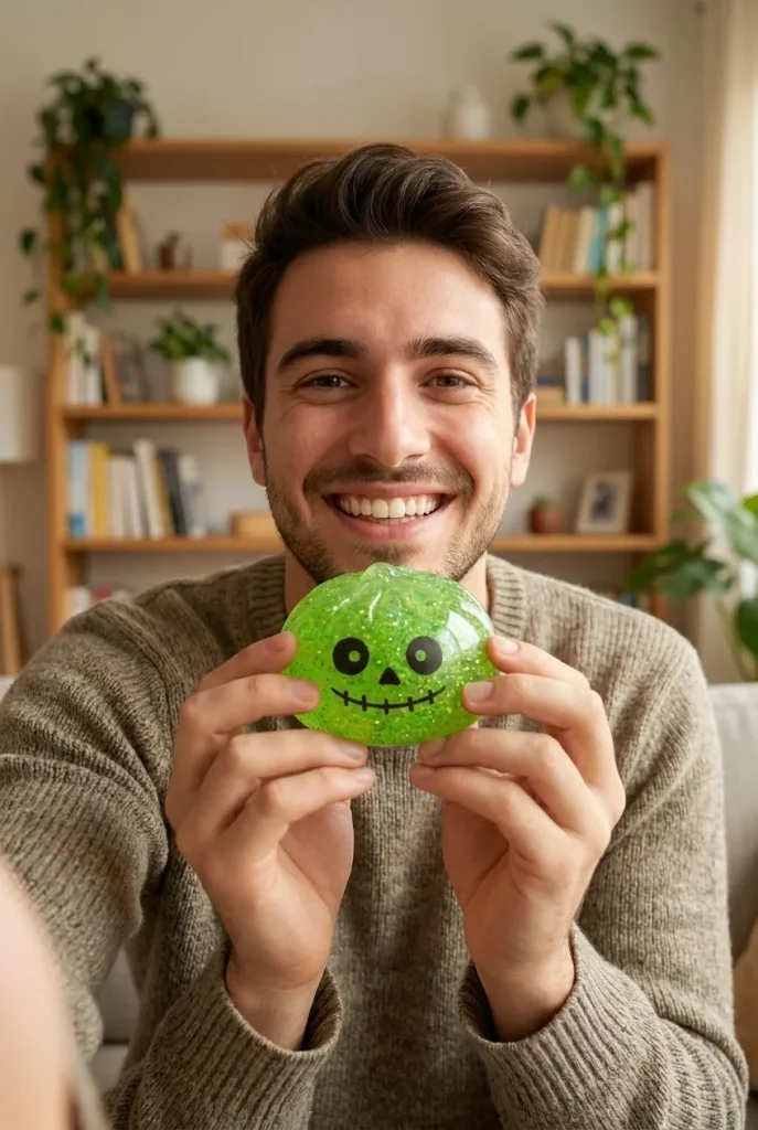 Squishy Dumpling Mystery Halloween Überraschung im Alltag