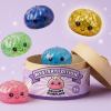 Squishy Dumpling Mystery Glitter Mini-Set beim Drücken, weiches Material