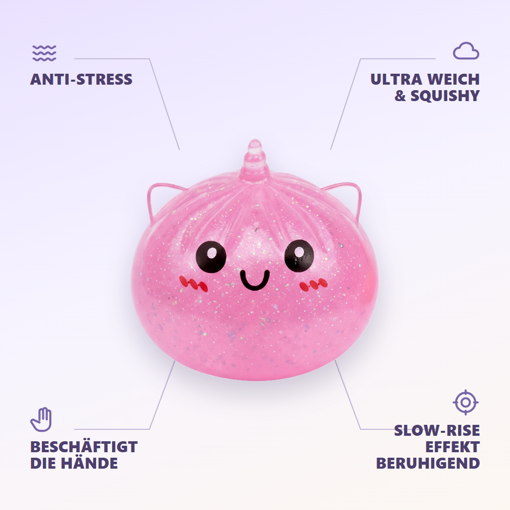 Dumpling Squishy Unicorn Mystery Mini — seine Vorteile