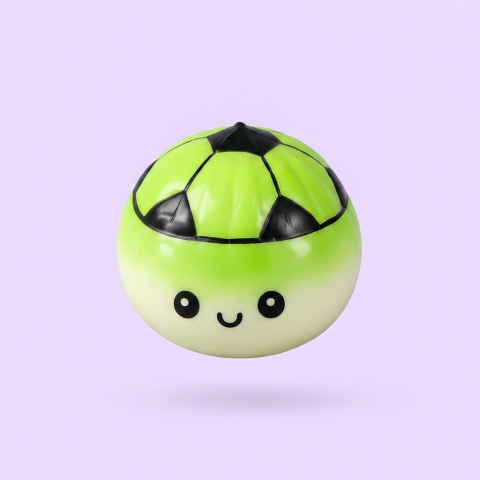 Mystery Dumpling Squishy Fußball Edition beim Drücken, weiches Material