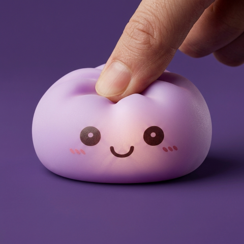 Mystery Squishy Dumpling Nachtlicht beim Drücken, weiches Material