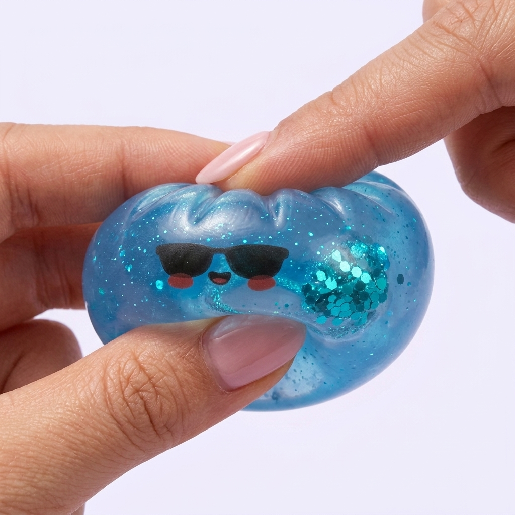 Mystery Dumpling Squishy Sommer-Edition — slow-rise Effekt, der Schaum federt langsam zurück