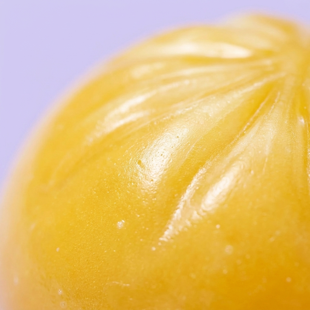 Mystery Dumpling Squishy Sonnenbrille — Makro-Nahaufnahme der Textur