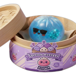 Mystery & Überraschungen — Squishy Dumpling in seiner Bambusoptik-Dämpfkörbchen-Box
