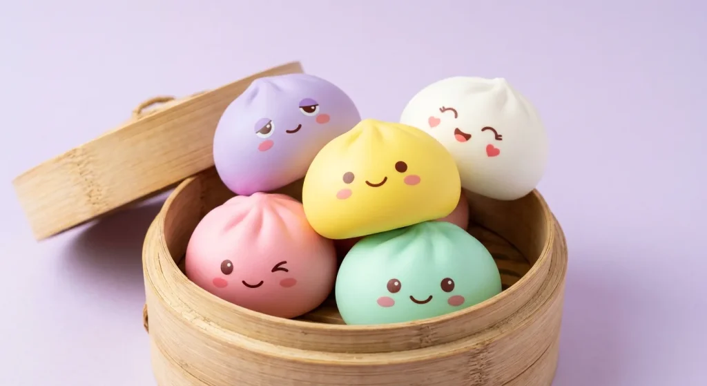 Auswahl an Squishy Dumplings zum Kaufen in Deutschland