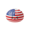 Squishy Dumpling USA – Kawaii Flaggen-Squishy beim Drücken, weiches Material
