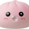 Dumpling Squishy Rosa Flauschwolke beim Drücken, weiches Material