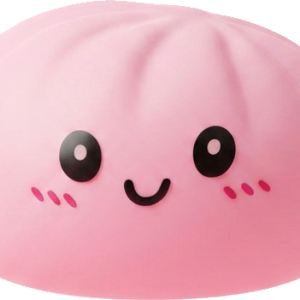 Pink Squishy Dumpling Blütenzart beim Drücken, weiches Material