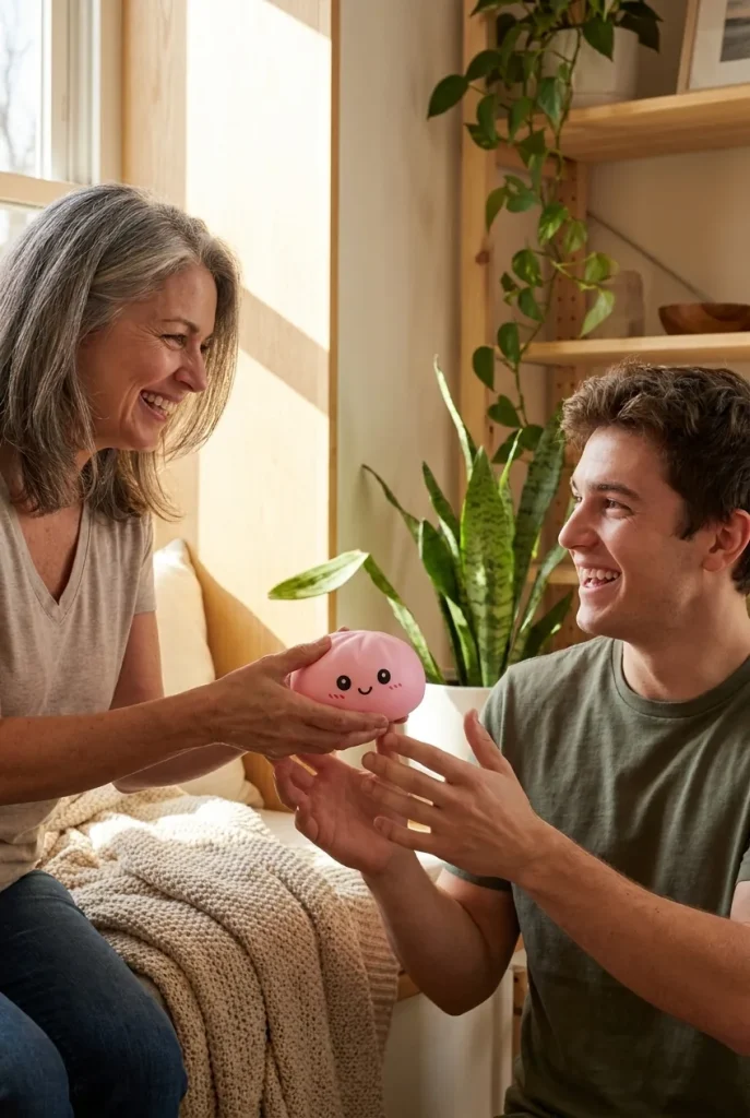 Pink Squishy Dumpling Blütenzart als Geschenkidee