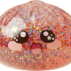 Galaxy Dumpling Squishy Rosa Kawaii beim Drücken, weiches Material